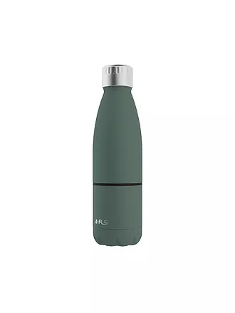 FLSK | Isolierflasche - Trinkflasche mit Becher 0,7l Ridge-Green | 